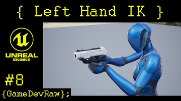 Make a Multiplayer Game in Unreal Engine 5 - Left Hand to Gun IK and AimOffset improvements - #8