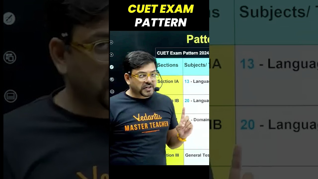 All about CUET Exam Pattern✅✅#shorts #cuet #cuet2024 #cuetexampattern #cuetpattern #cuetexam