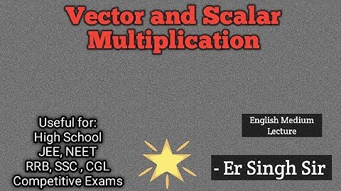 "How to Multiply a Vector by a Real Number | Linear Algebra Basics"