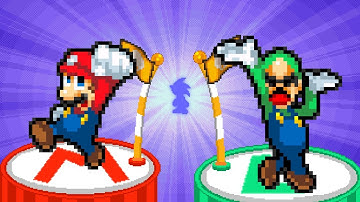 Mario and Luigi Level Up Test (Sprite Animation)