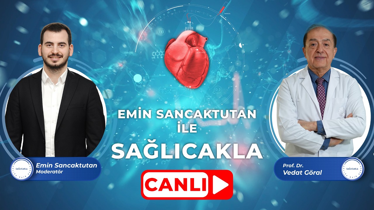 Bağırsaklarımız Gerçekten İkinci Beyin mi? | Emin ile Sağlıcakla Canlı - Prof. Dr. Vedat Göral