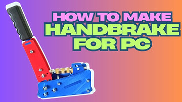 DIY Sim Racing Handbrake for PC - How to Make Your Own Handbrake