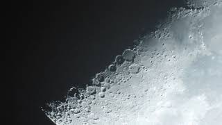 First quarter Moon, with a star