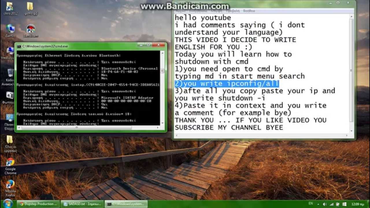 HOW TO SHUTDOWN ANOTHER PC YouTube