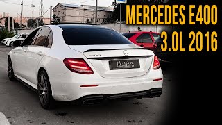 СОЧНЫЙ ЗВУК на MERCEDES E400 3.0L 2016