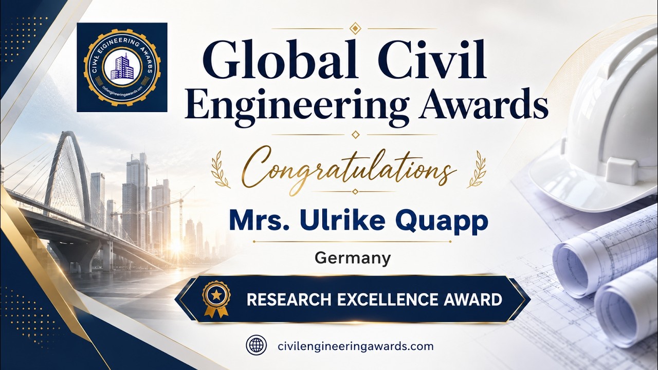 Celebrating Excellence in Construction Management Research and Innovation - Mrs. Ulrike Quapp
