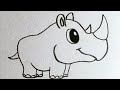 رسم سهل رسم وحيد القرن بطريقة سهلة الرسم للمبتدئين Unicorn Drawing 