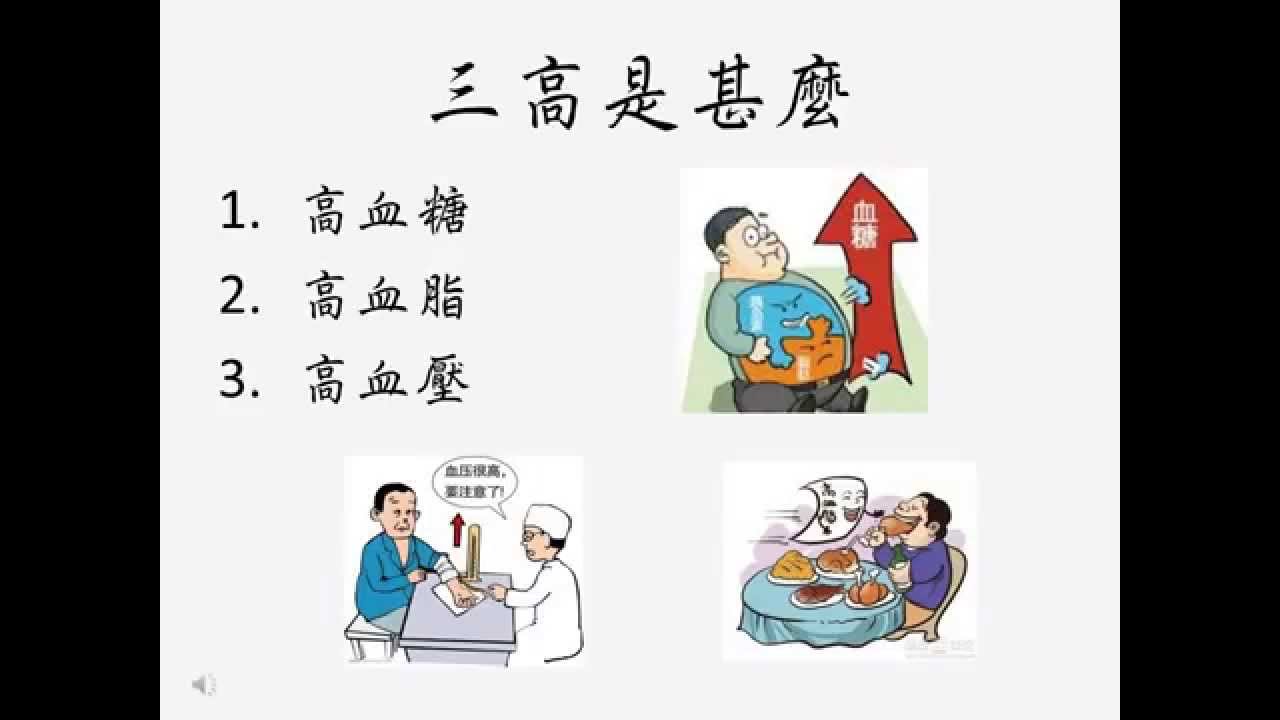 認識及預防三高(心臟病1)(圖文介紹) - YouTube