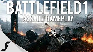 BATTLEFIELD 1 ASSAULT GAMEPLAY - Insane Graphics!(Battlefield 1 Multiplayer Gameplay - This time, assault with the SMG and also some hot zeppelin / airplane action. Enjoy! CHEAP GAMES: ..., 2016-06-13T23:29:03.000Z)