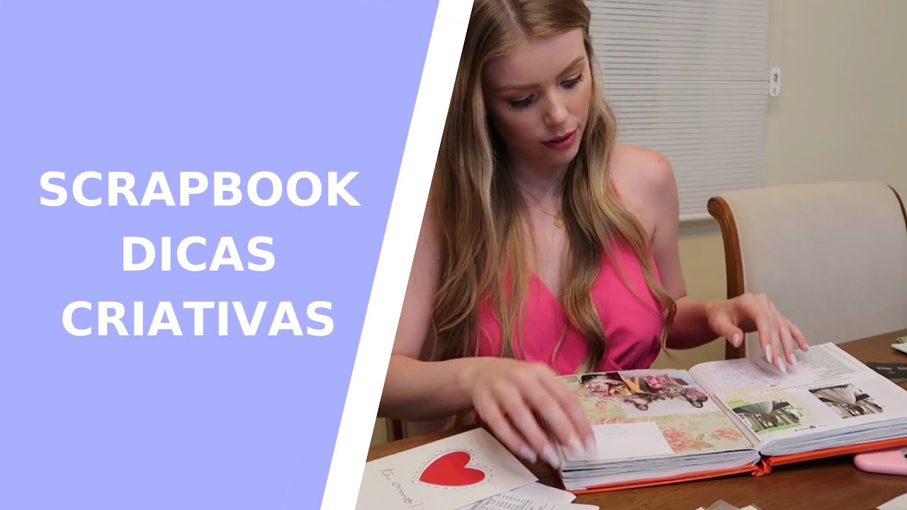 DICAS PARA SCRAPBOOK