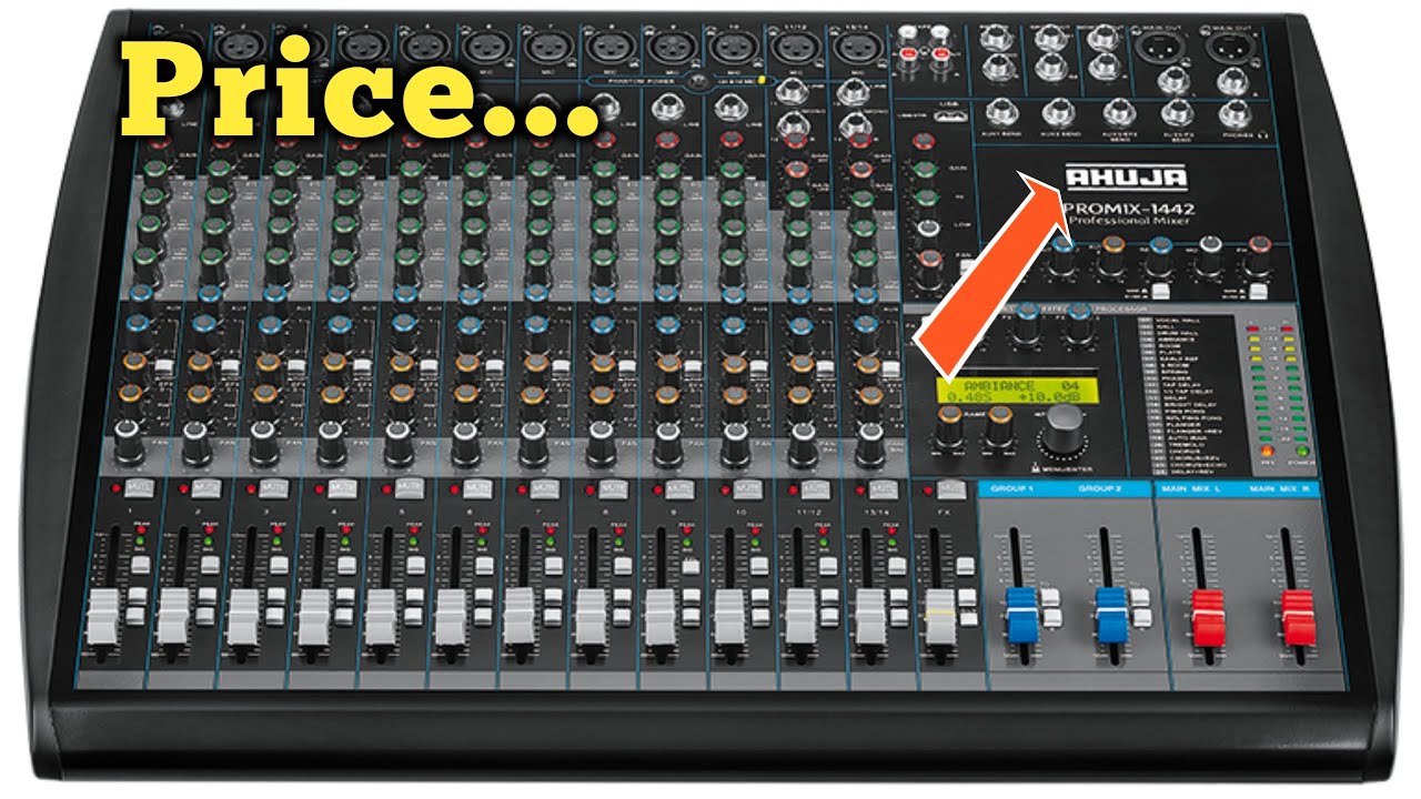 Ahuja 12 Channel DJ Mixer Price & Review Video | 12channel ka koun sa mixer best hai Dj, Live Keliye