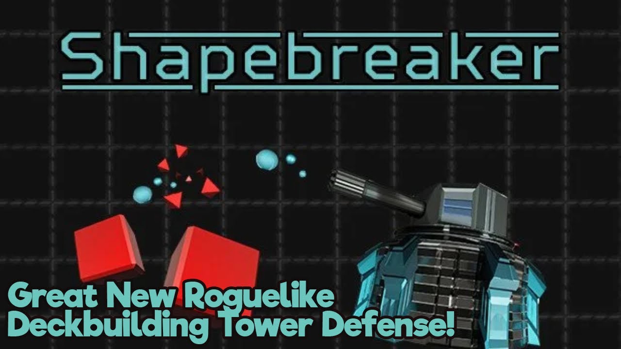 First Look - Shapebreaker! Great NEW Roguelike Deckbuilder Tower ...