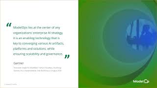 ModelOps, MLOps and Managing Model Risk (Model Risk Masterclass - Part 1)