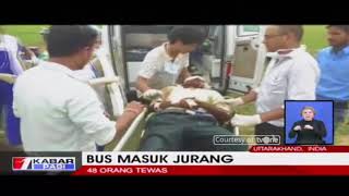 Download lagu Bus Masuk Jurang, 48 Orang Tewas