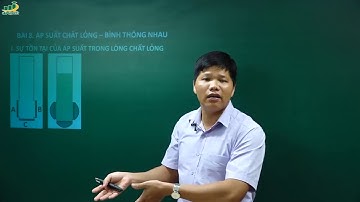 Vật Lí lớp 8 – Bài giảng bài 8 Áp suất chất lỏng. Bình thông nhau |Thầy Trần Văn Huỳnh