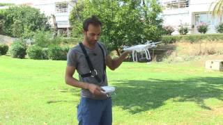 Dört motorlu ve uçuşa hazır: DJI Phantom