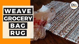 Weave a Rug Using Plastic Bags | Sleeping Mats from Plastic Bags