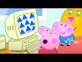 Peppa بيبا بيج مكتب عمل بابا بيج افلام كرتون بيبا بيج بالعربي 