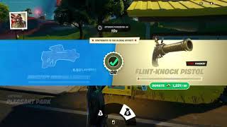 Proximity Grenade Launcher vs Flint-Knock Pistol - Fortnite 8 screenshot 5