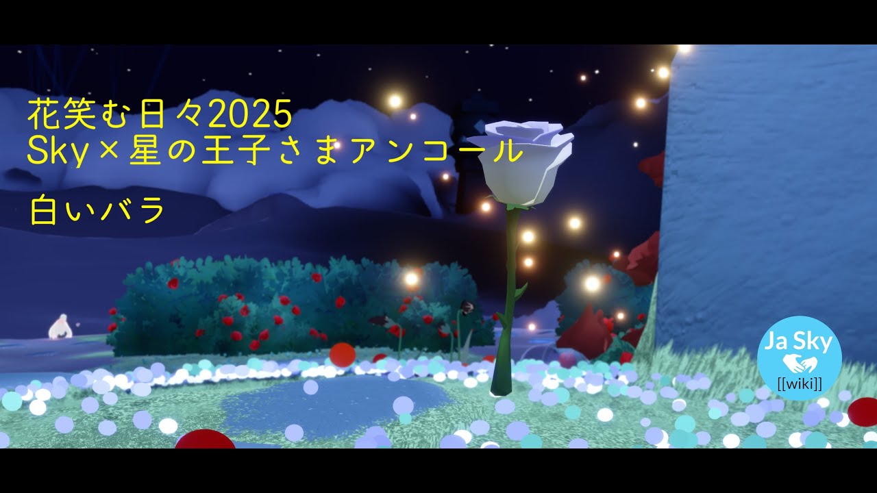 花笑む日々2025 白いバラ - Sky 星を紡ぐ子どもたち v0.28.6 - YouTube