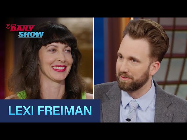 Lexi Freiman - “The Book of Ayn” and Understanding Narcissism Through Satire | The Daily Show class=