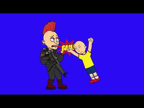 Caillou Stops a School Shooter and gets Ungrounded