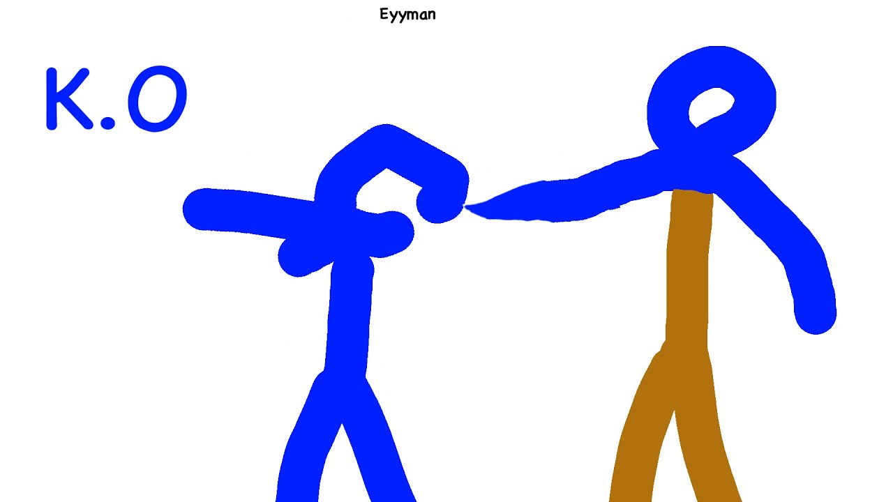 Stickman Fight LASER vs COPY POWER