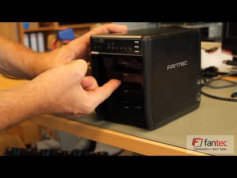 FANTEC QB-35US3-6G Assembly Demonstration (without handles)