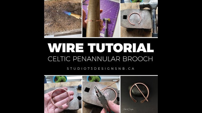 Artbeads Quick Tutorial - Make a DIY Kilt Pin Brooch with Cheri