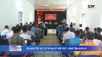 Hội nghị tiếp xúc cử tri sau Kỳ họp thứ 7, HĐND tỉnh khoá XV tại xã Nậm Lạnh huyện Sốp Cộp