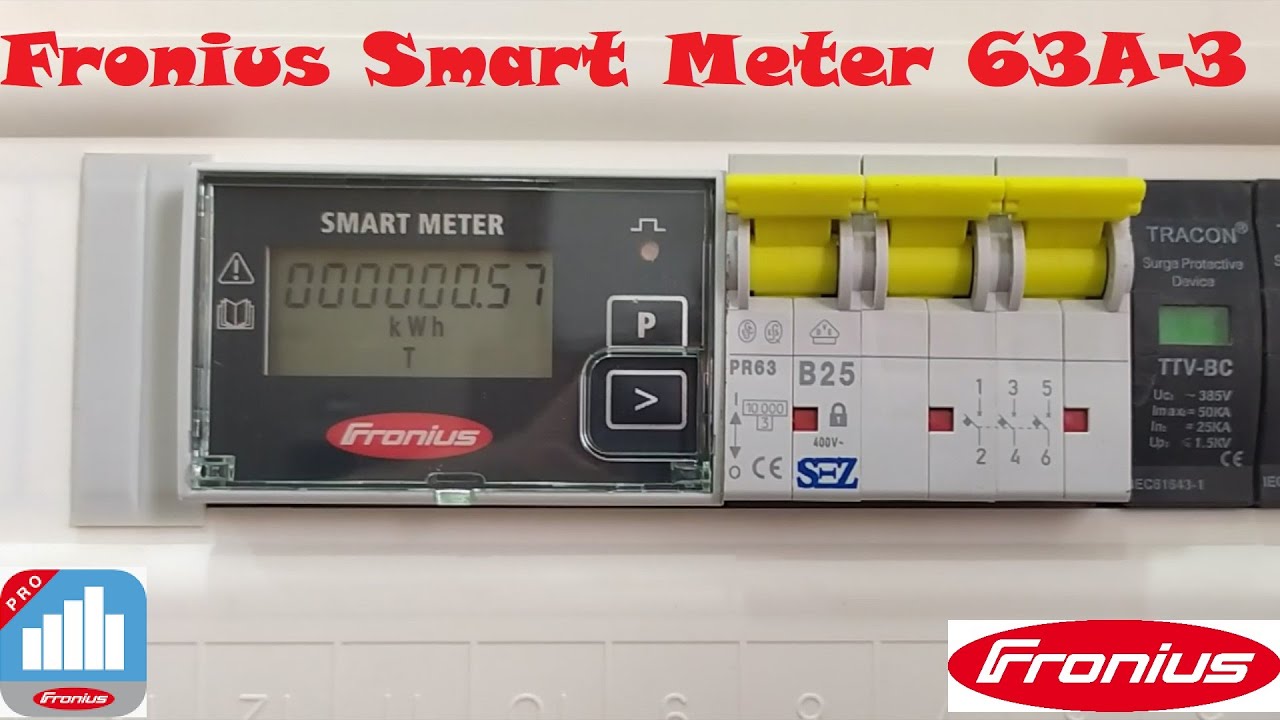 meter fronius smart installation