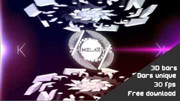 MVLAQ [[free download]]avee player template 3d ||Turning Bars ||