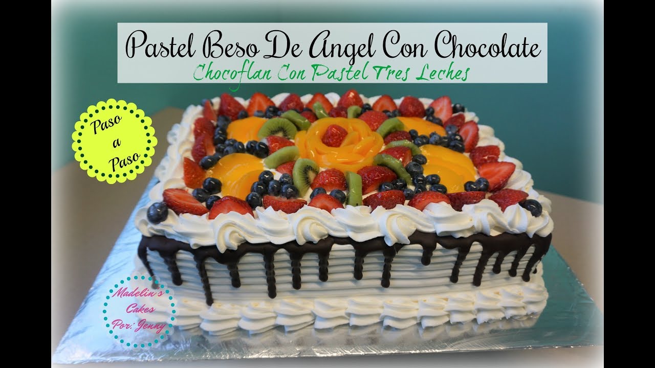 Pastel Beso De Angel De Chocolate Exquisito 😋😍🤤 YouTube