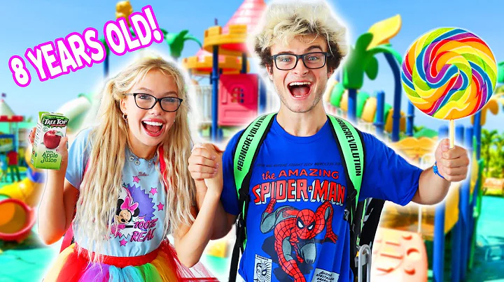 WE BECAME KIDS FOR THE DAY!!