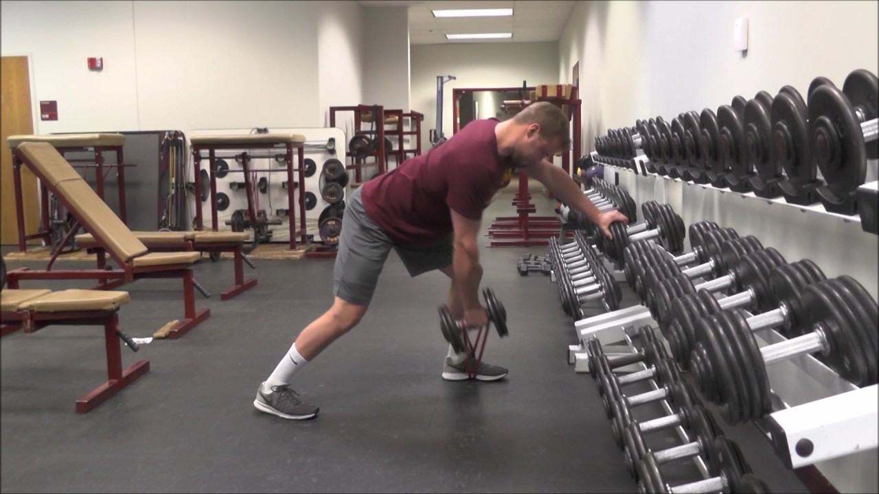 Banded DB BO Row - YouTube