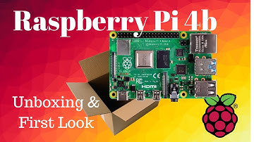CanaKit Raspberry Pi 4b and Power Supply - Unboxing