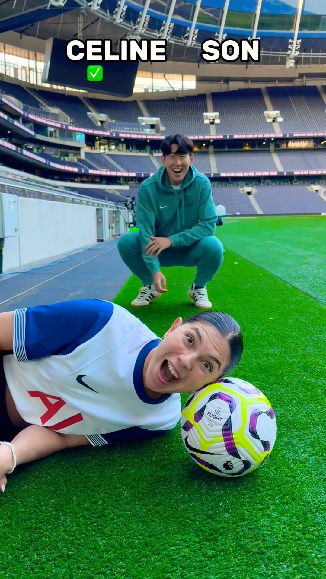 Head Block Challenge vs Son ?⚽️