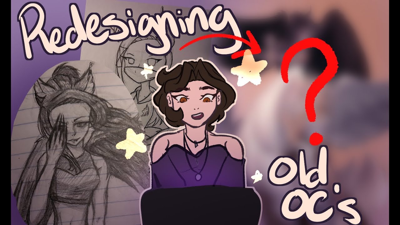 Redesigning my Middle School OC! - YouTube