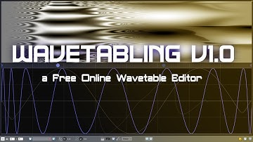Wavetabling V1.0 - first look