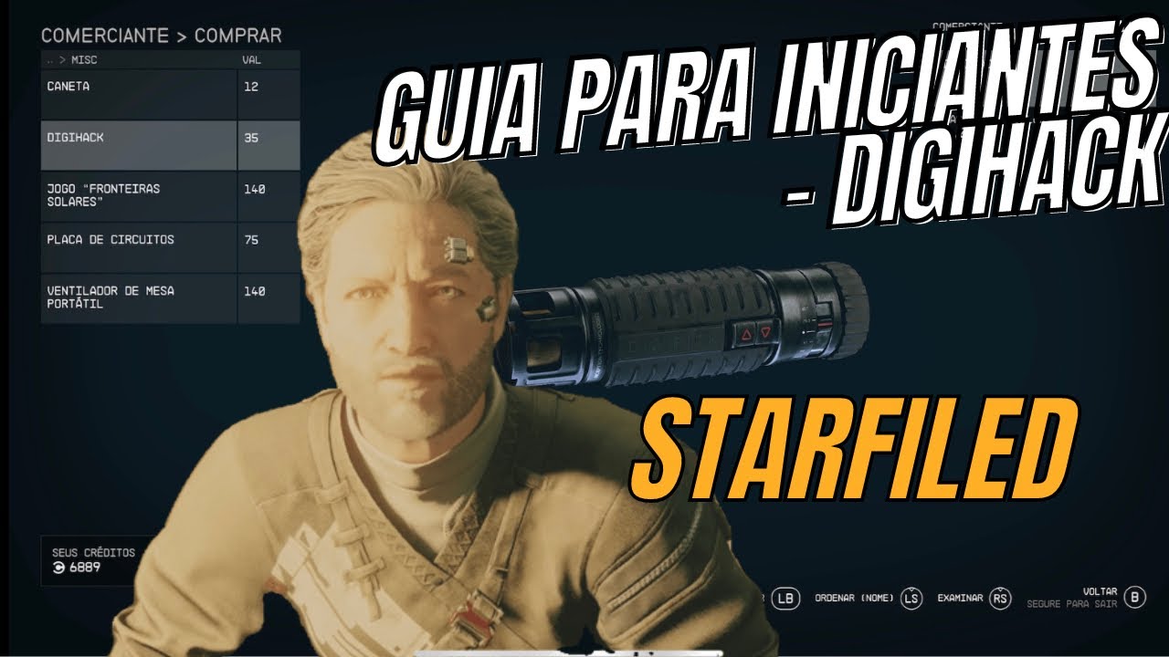 Digihack Starfield dicas para iniciantes Como encontrar digihack - YouTube