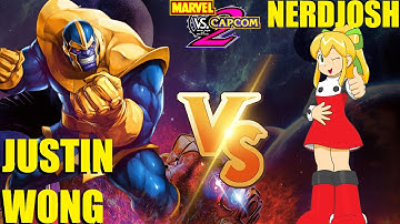 MvC2 Mvci Umvc3 JUSTIN WONG (Low Tiers) vs NERDJOSH (Joined)