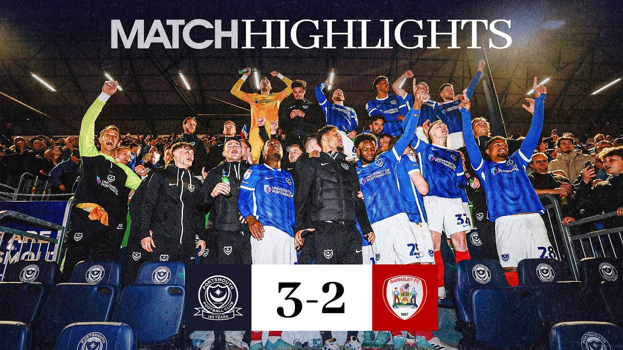 ЧЕМПИОНЫ 🏆🔵 | Помпей 3-2 Барнсли | Лучшие моменты