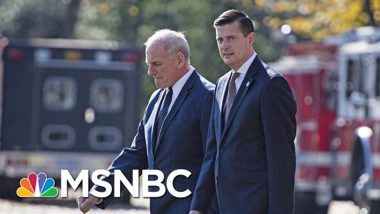 WH Sources: John Kelly Behind The WH Confusion Over Rob Porter | Velshi ...