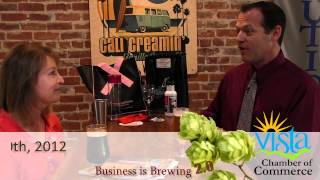 Vista Business Expo 2012, Business is Brewing 2.0, Bret talk w/ Sheryl from Logo Expression