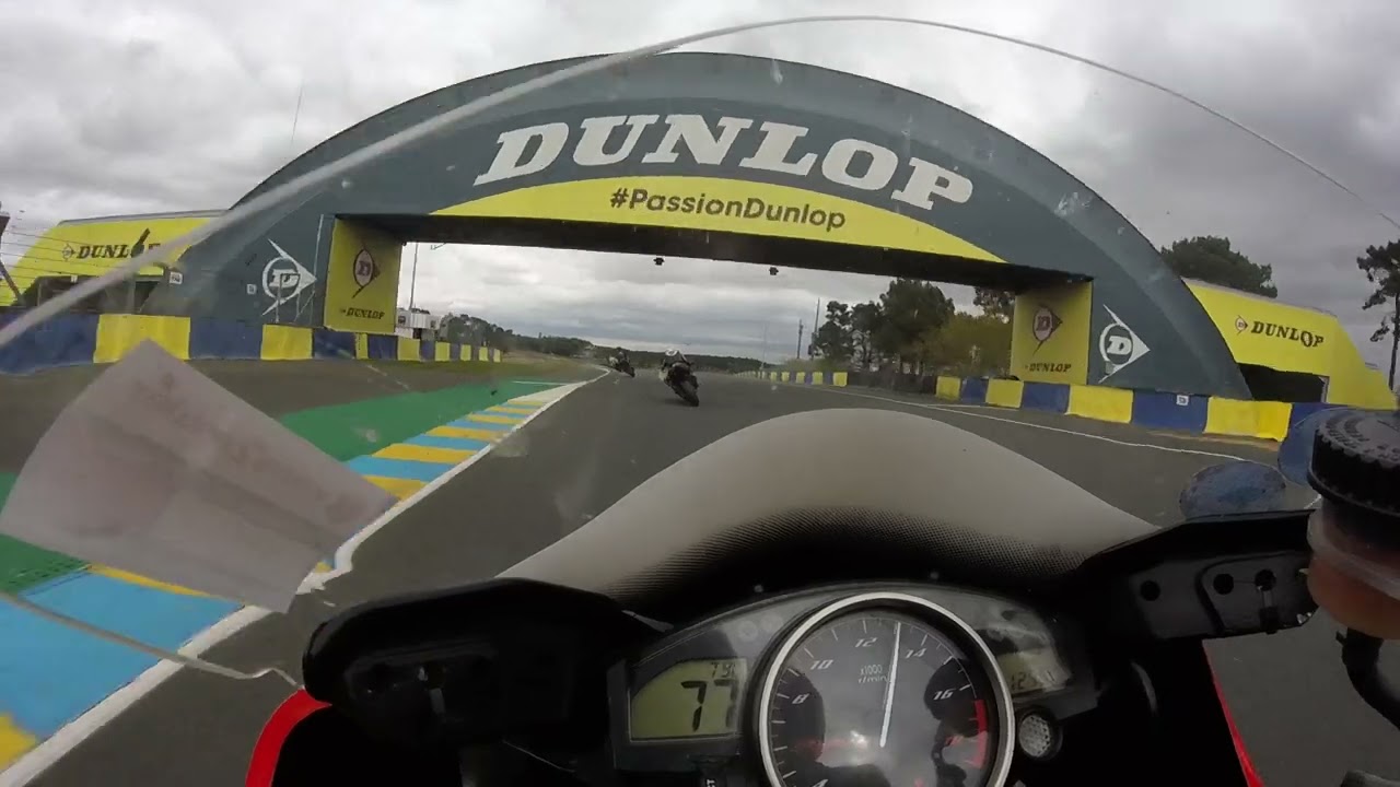 le Mans moto r6 1'49