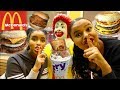 Trying mcdonalds secret menu items mcgangbang applepie mcflurry  osh and akela