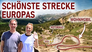 TRAUMSTRASSE FÜR WOHNMOBILE - ROUTE DES GRANDES ALPES - Französische Alpen mit Wohnmobil - Vanlife