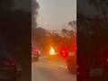 We saw a new fire in LA #losangeles #fire #burning