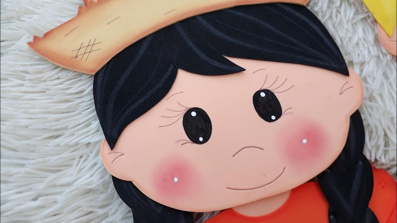 COMO FAZER ROSTINHO DE E.V.A dicas parainiciantes