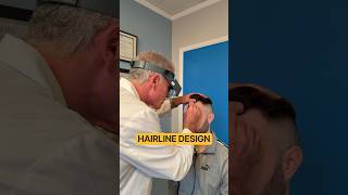 Hair Transplant Surgeon Designs a New Hairline!